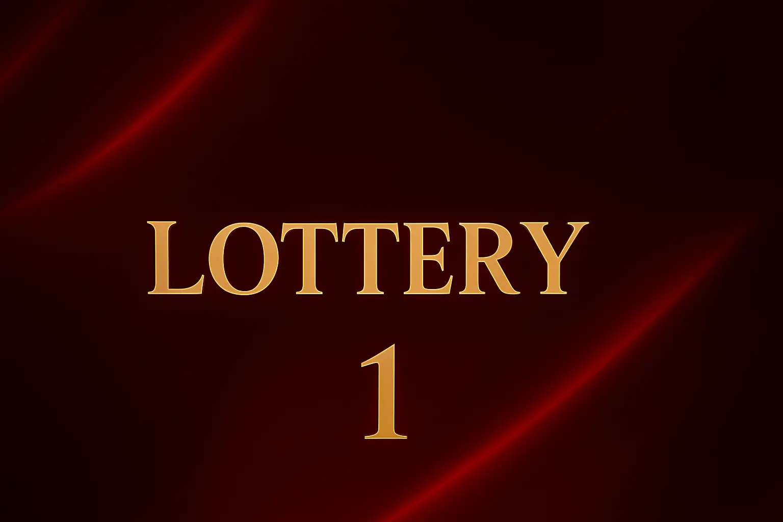 Lottery 1